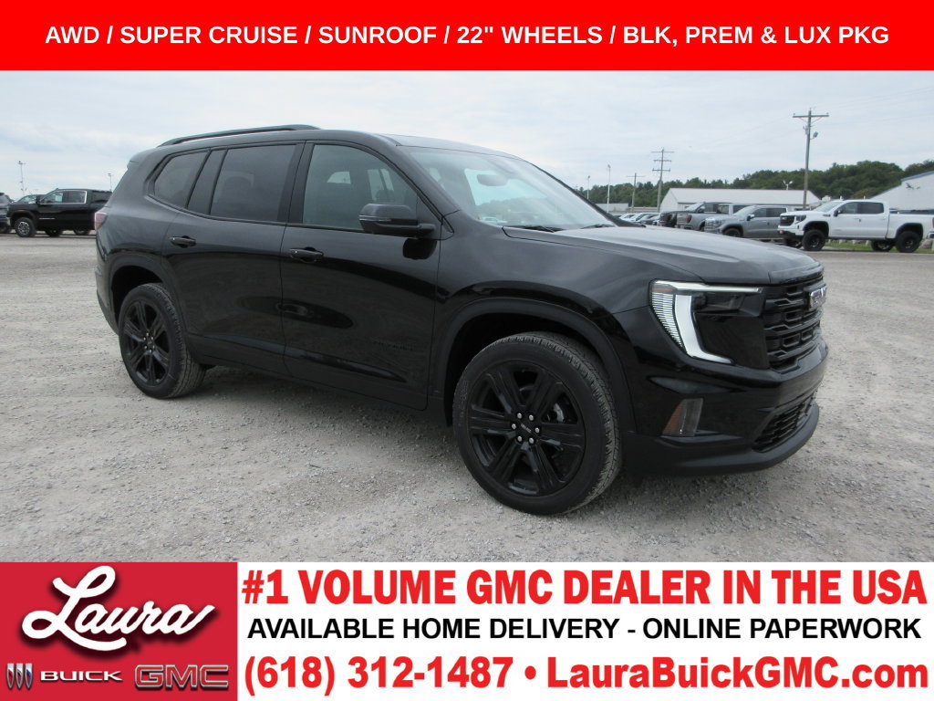 New 2027 GMC Acadia Elevation w/ Super Cruise Package AWD/4WD image 1