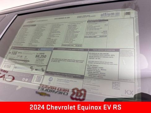 New 2024 Chevrolet Equinox EV RS FWD image 30