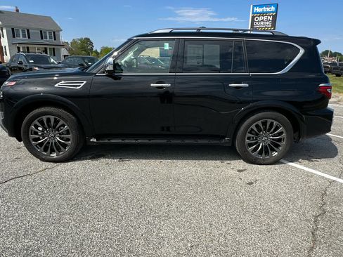 Used 2024 Nissan Armada Platinum w/ Captain's Chairs Package AWD/4WD image 2