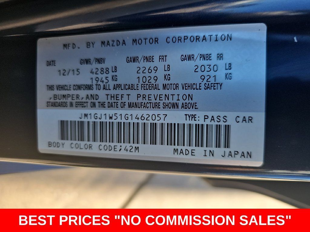 Used 2016 MAZDA MAZDA6 Grand Touring w/ GT Technology Package FWD image 41