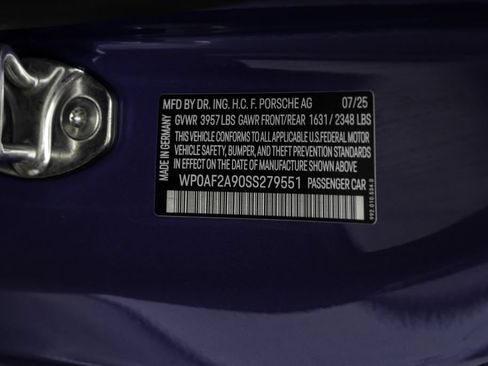 Used 2025 Porsche 911 GT3 RS RWD image 59