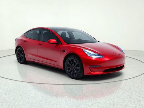 Used 2018 Tesla Model 3 Long Range AWD/4WD image 1