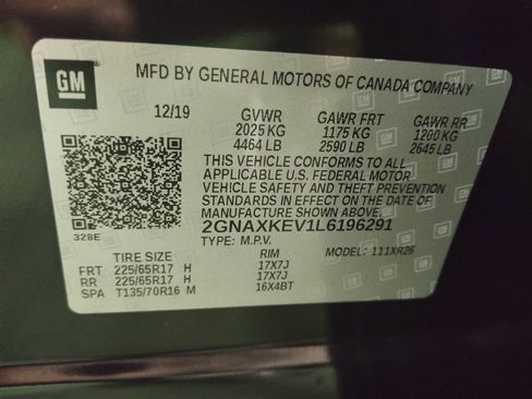 Used 2020 Chevrolet Equinox LT FWD image 33