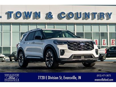 New 2026 Ford Explorer Platinum