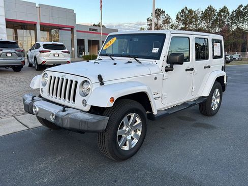 Used 2017 Jeep Wrangler Unlimited Sahara w/ Max Tow Package image 1