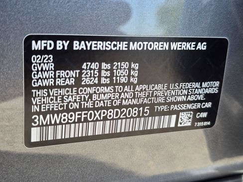 Certified 2023 BMW 330i xDrive Sedan w/ Premium Package AWD/4WD image 32