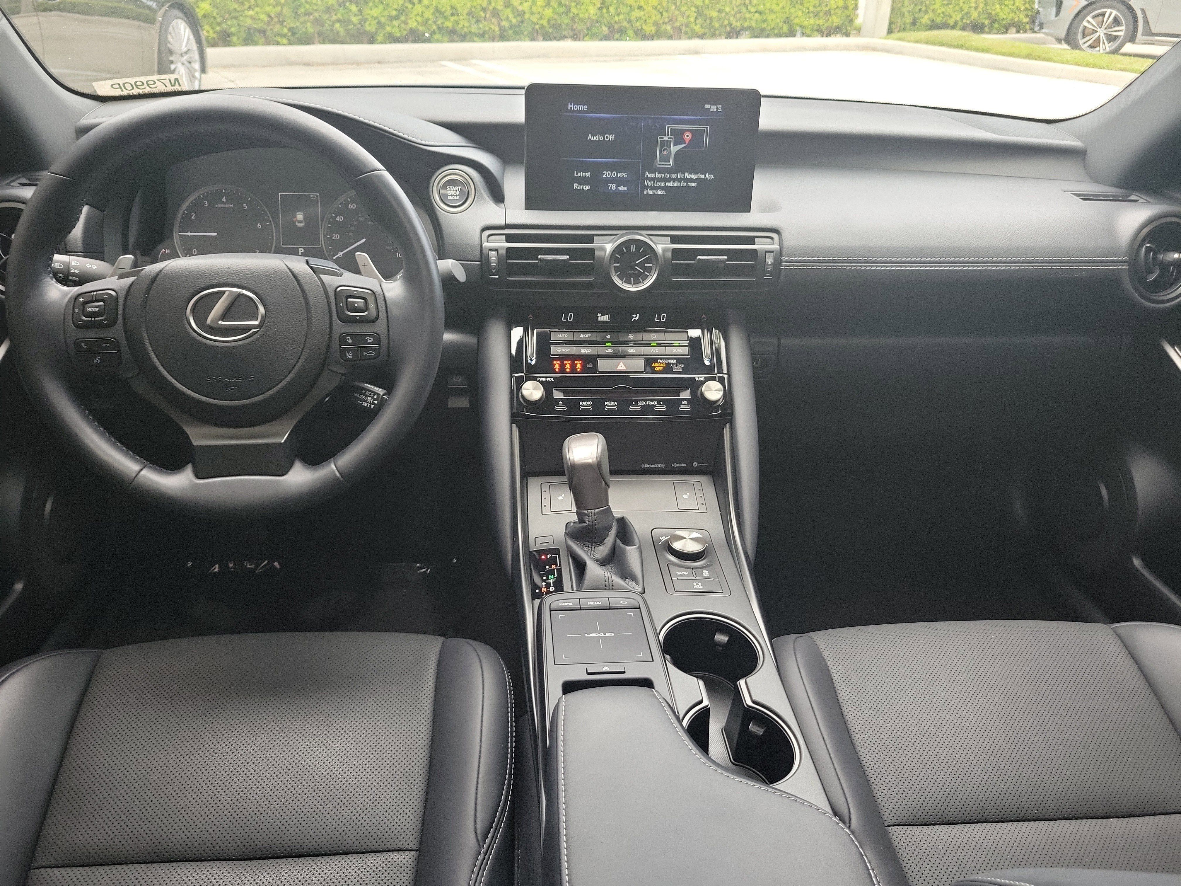 Certified 2024 Lexus IS 350 F Sport w/ Accessory Package 2 RWD image 16