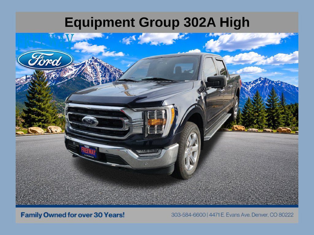 Used 2023 Ford F150 XLT w/ Equipment Group 302A High AWD/4WD image 1