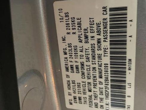 Used 2011 Honda Accord EX-L image 39