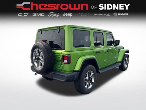 Used 2019 Jeep Wrangler Unlimited Sahara w/ Uconnect 4C Nav & Sound Group AWD/4WD image 5