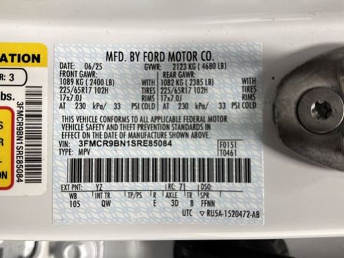 Used 2025 Ford Bronco Sport Big Bend w/ Convenience Package image 37