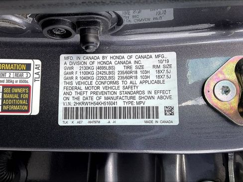 Used 2019 Honda CR-V EX image 22