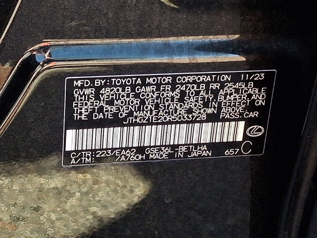 Used 2024 Lexus IS 350 F Sport w/ Memory Package AWD/4WD image 27