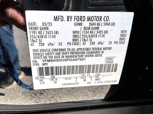 Used 2023 Ford Explorer XLT w/ Equipment Group 202A image 27