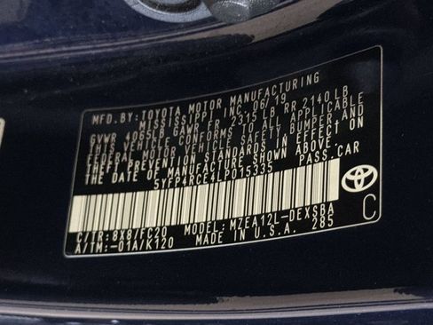 Used 2020 Toyota Corolla SE w/ SE Premium Package FWD image 29