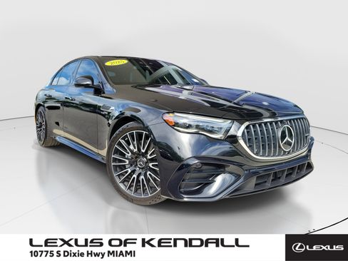Used 2025 Mercedes-Benz E 53 AMG e 4MATIC Sedan w/ Driver Assistance Package image 1