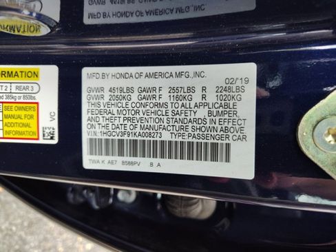 Used 2019 Honda Accord Touring image 23