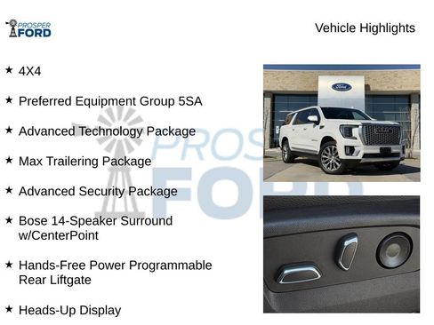 Used 2022 GMC Yukon XL Denali w/ Advanced Technology Package image 5