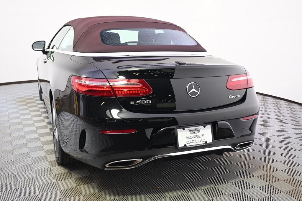 Used 2018 Mercedes-Benz E 400 4MATIC Cabriolet image 4
