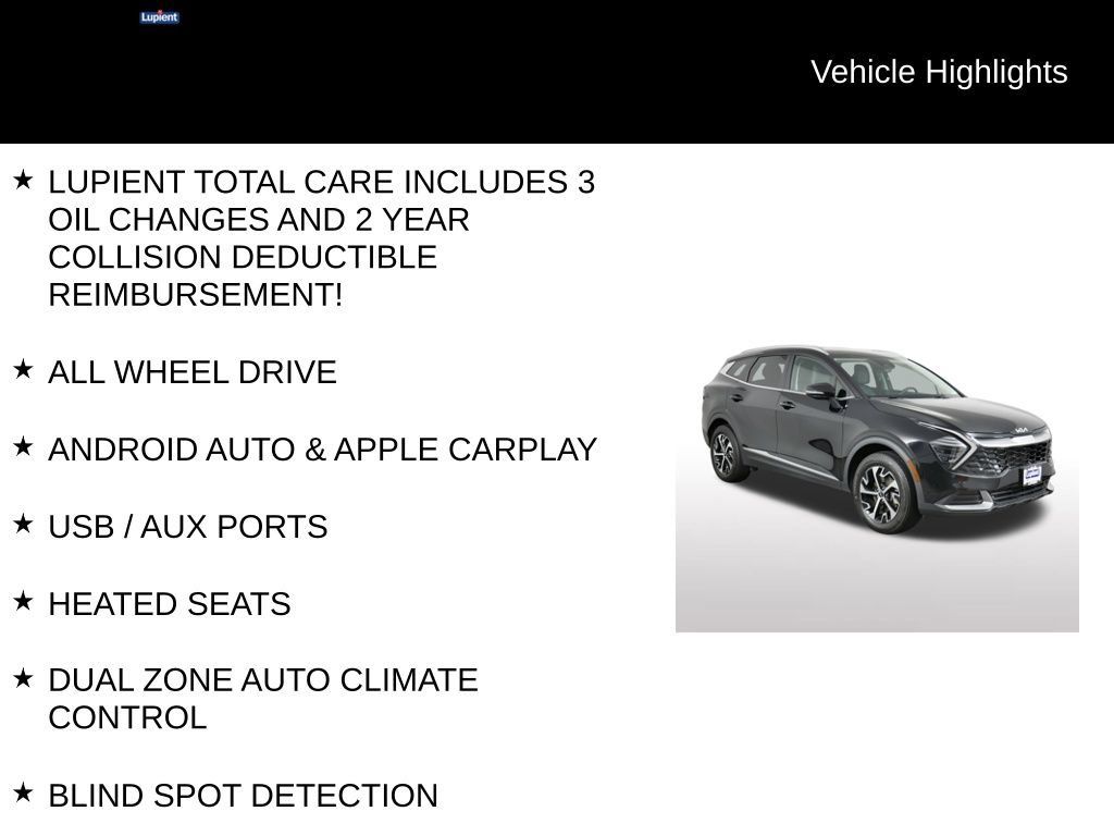 Used 2025 Kia Sportage EX AWD/4WD image 8