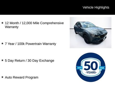 Used 2025 MAZDA CX-30 AWD 2.5 S w/ Preferred Package image 12