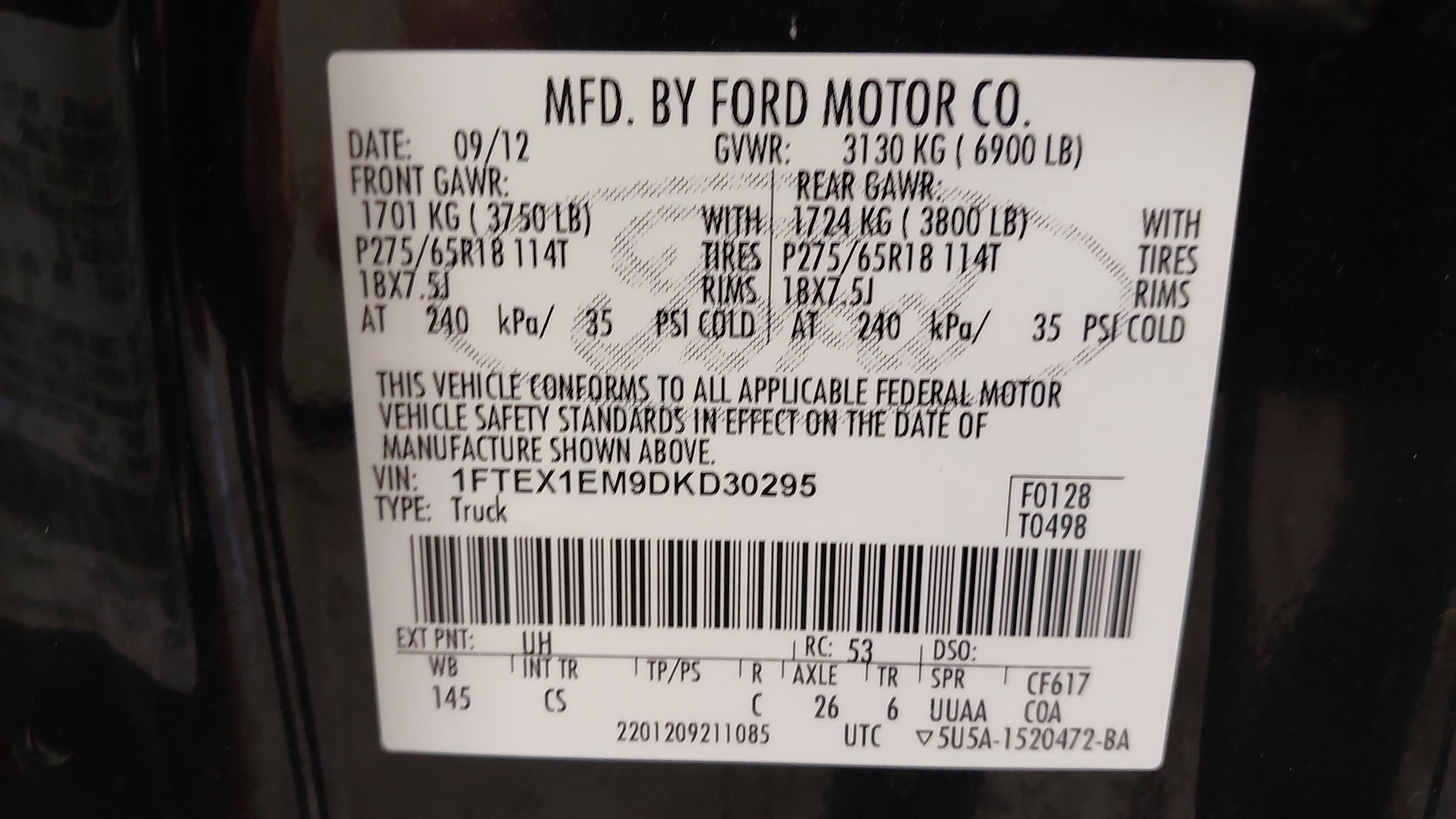 Used 2013 Ford F150 STX w/ Mid Equipment Group AWD/4WD image 31