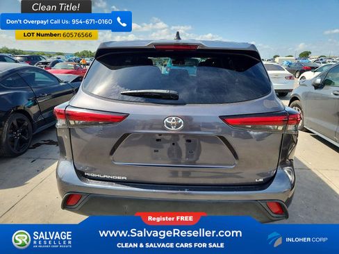 Used 2022 Toyota Highlander LE FWD image 8