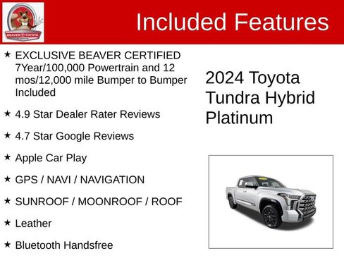 Used 2024 Toyota Tundra Platinum AWD/4WD image 4