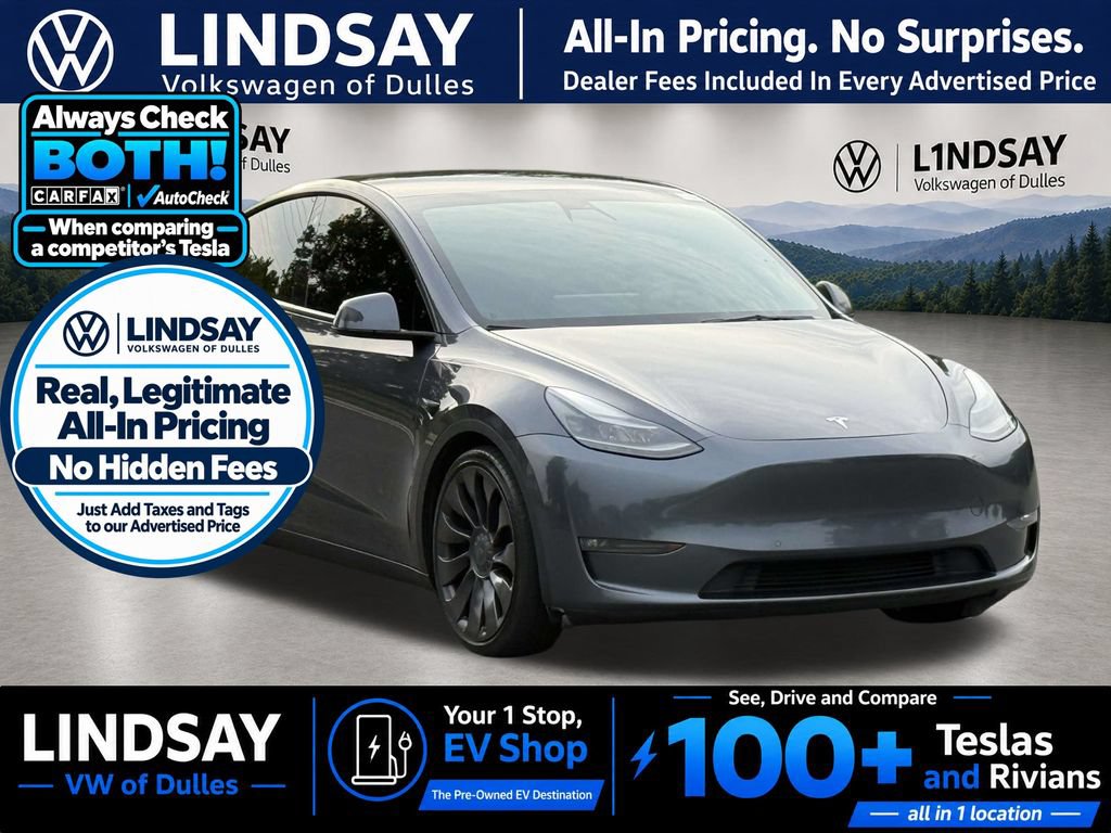 Used 2022 Tesla Model Y Performance AWD/4WD image 1