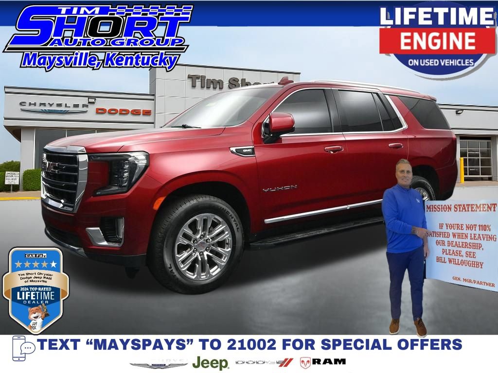 Used 2022 GMC Yukon SLT w/ SLT Premium Package AWD/4WD 360° Tour
