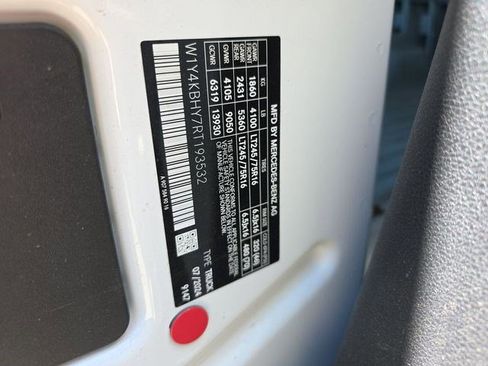 Used 2024 Mercedes-Benz Sprinter 144 Cargo w/ Acoustic Package image 13