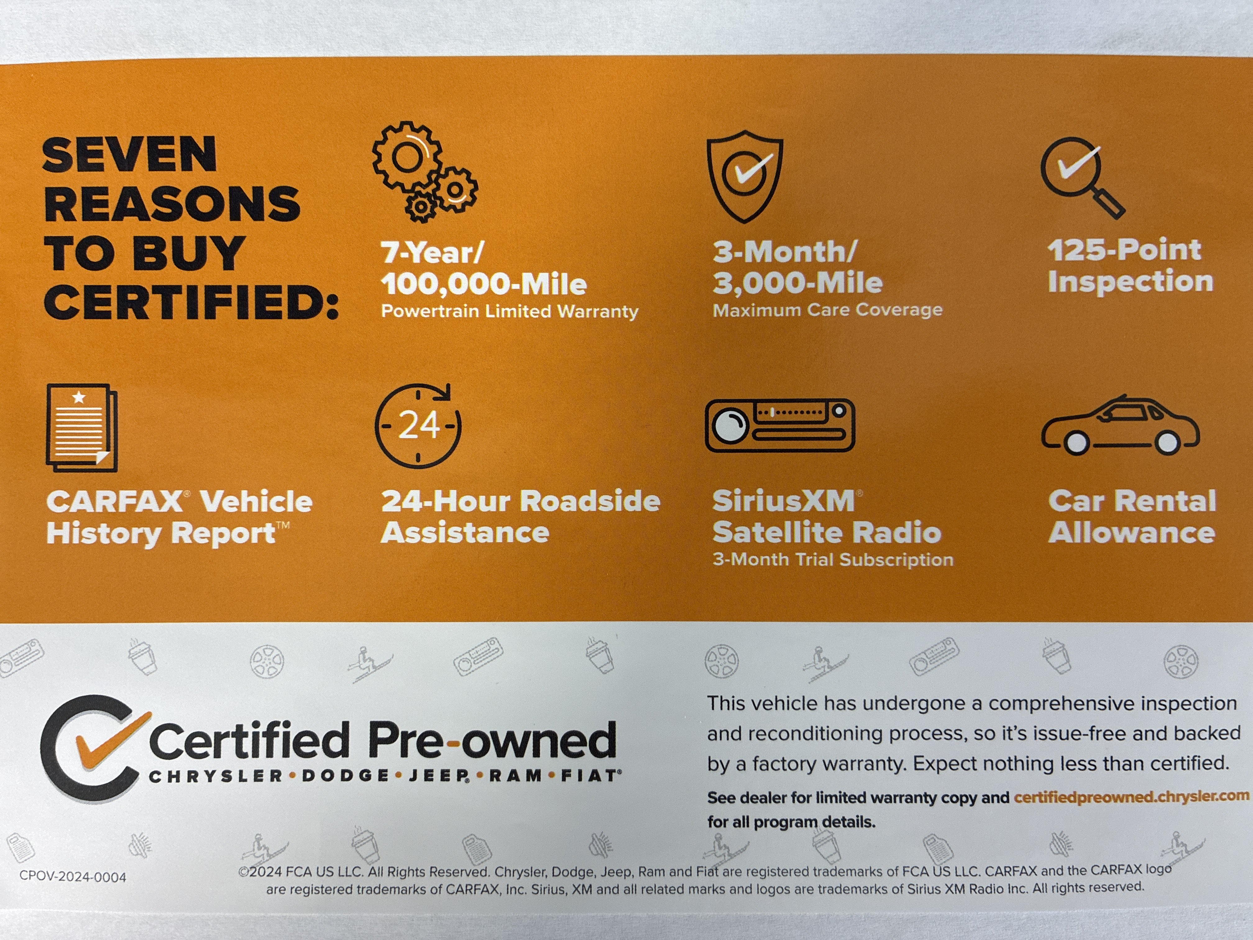 Certified 2024 Chrysler Pacifica Touring-L w/ Uconnect Theater Family Group AWD/4WD image 3