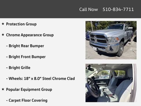 Used 2018 RAM 2500 Tradesman w/ Chrome Appearance Group AWD/4WD image 4