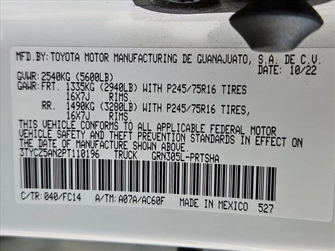 Used 2023 Toyota Tacoma SR5 AWD/4WD image 25