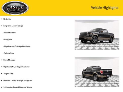 Used 2014 Ford F150 King Ranch w/ King Ranch Luxury Package image 4
