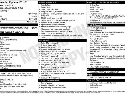 Used 2020 Chevrolet Equinox LT image 37