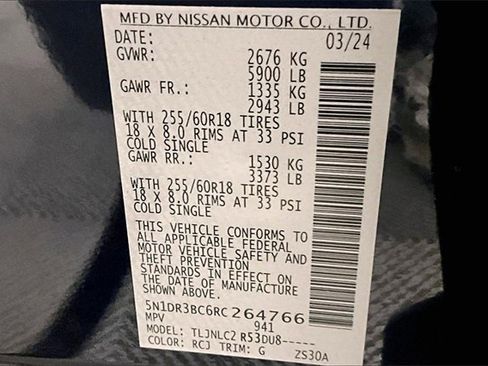 Used 2024 Nissan Pathfinder SV image 36