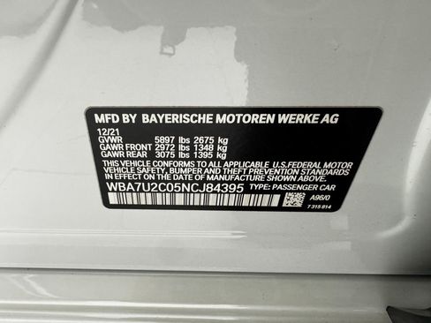 Used 2022 BMW 750i xDrive w/ Autobahn Package image 35