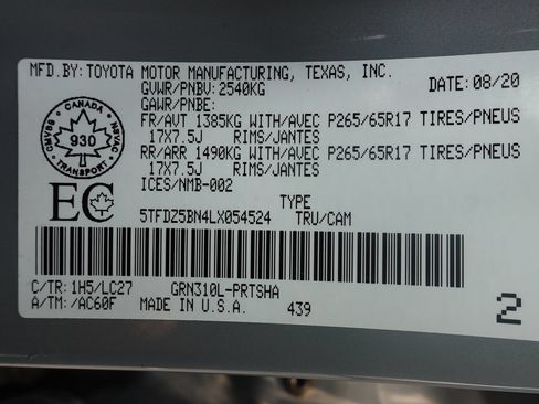 Used 2020 Toyota Tacoma TRD Off-Road AWD/4WD image 60