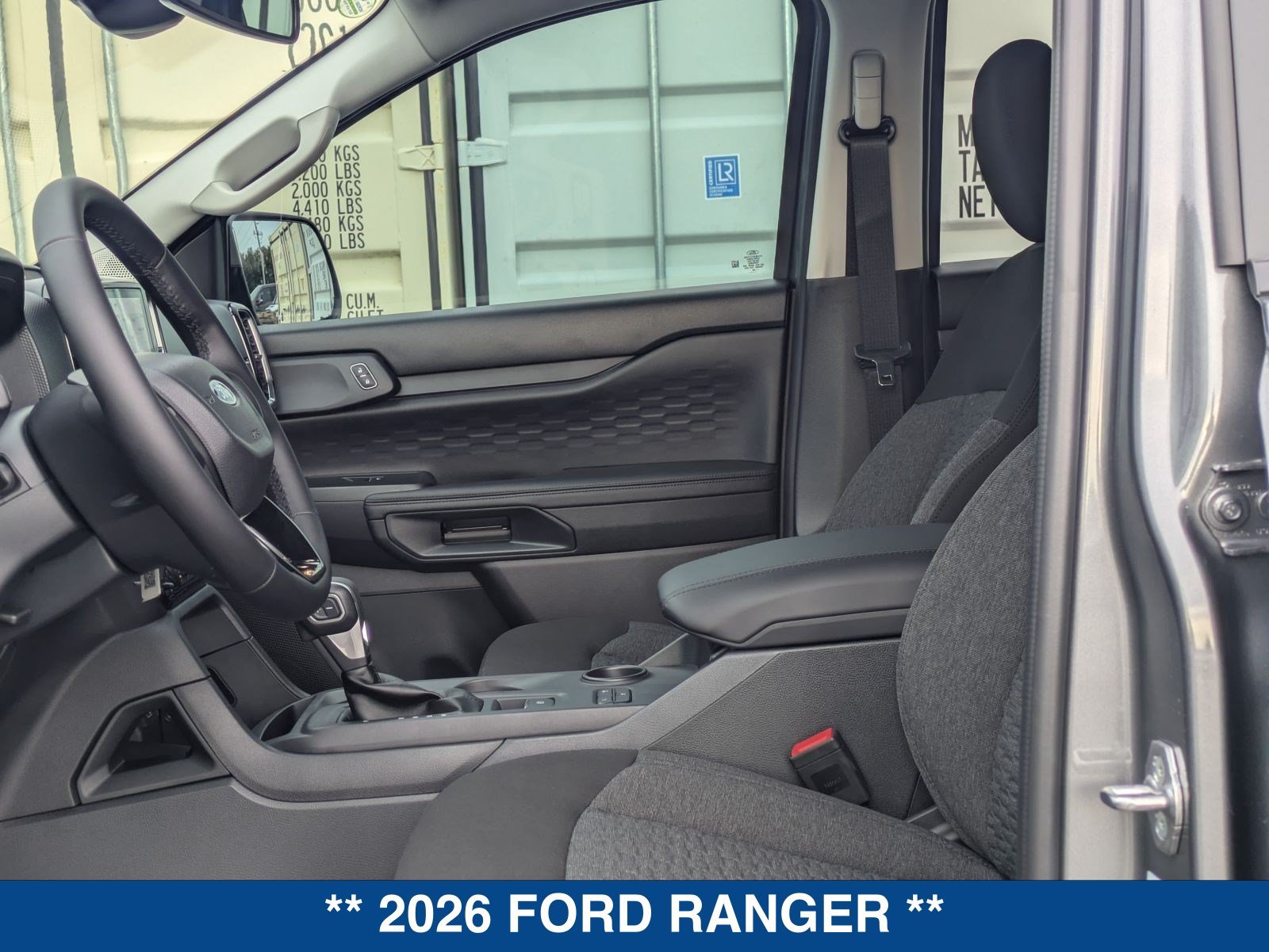 New 2026 Ford Ranger XLT w/ Black Appearance Package RWD image 22