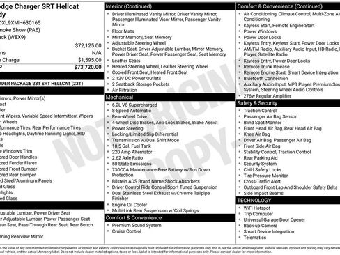 Used 2021 Dodge Charger SRT Hellcat image 15