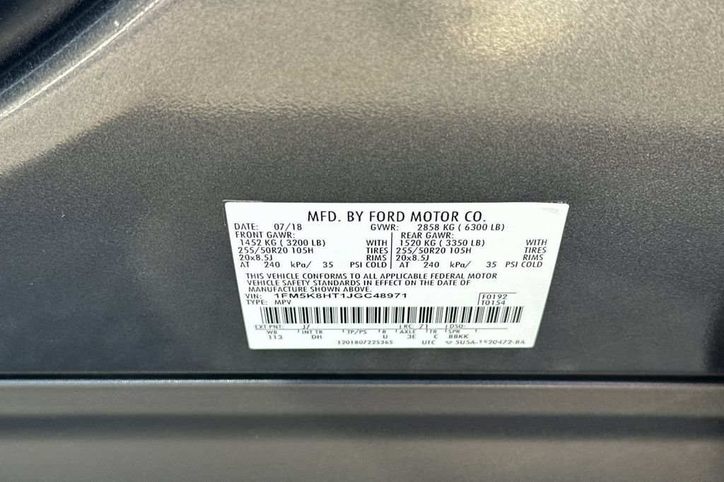 Used 2018 Ford Explorer Platinum AWD/4WD image 31