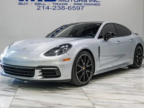 Used 2018 Porsche Panamera 4 AWD/4WD image 2