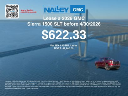 New 2026 GMC Sierra 1500 SLT w/ SLT Premium Plus Package