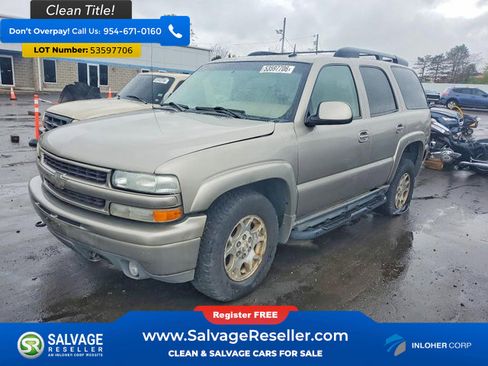 Used 2002 Chevrolet Tahoe Z71 AWD/4WD image 1
