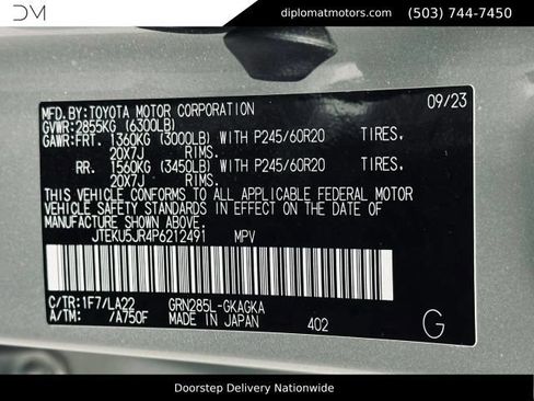 Used 2023 Toyota 4Runner Limited AWD/4WD image 54