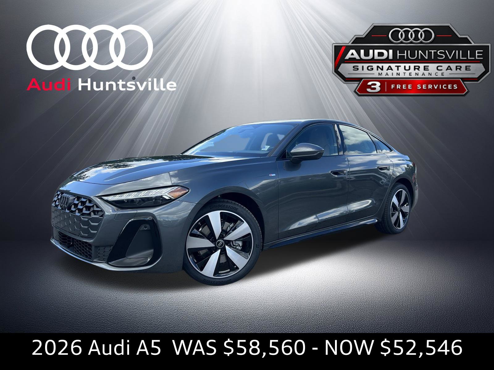 New 2026 Audi A5 Premium Plus AWD/4WD image 1