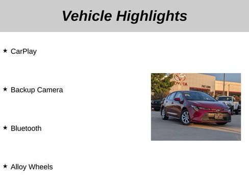 Used 2026 Toyota Corolla LE FWD image 5