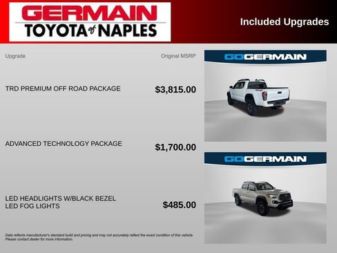 Used 2023 Toyota Tacoma TRD Off-Road w/ TRD Premium Off Road Package image 4
