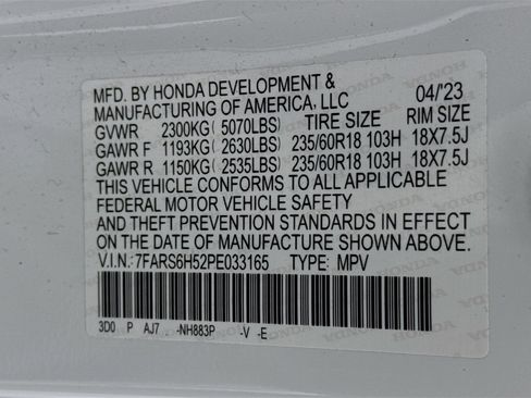 Certified 2023 Honda CR-V Sport image 31